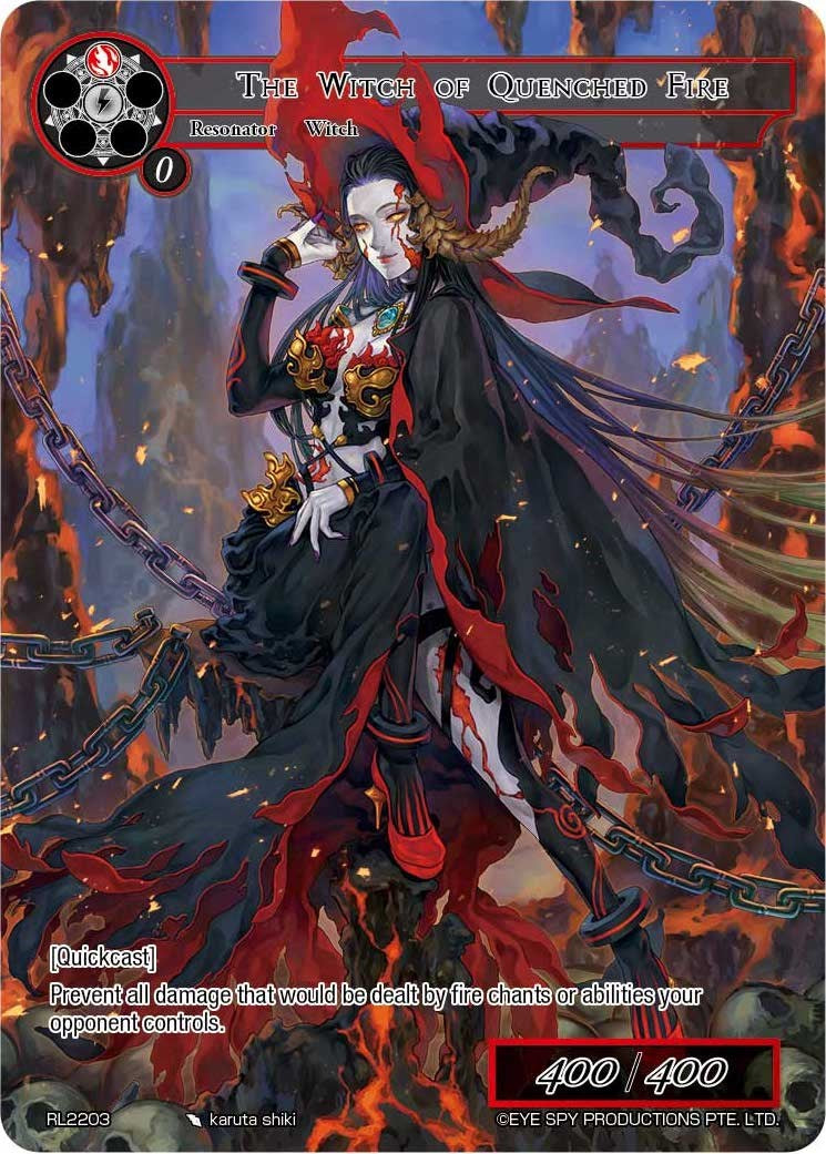 The Witch of Quenched Fire (RL2203) [Promo Cards]