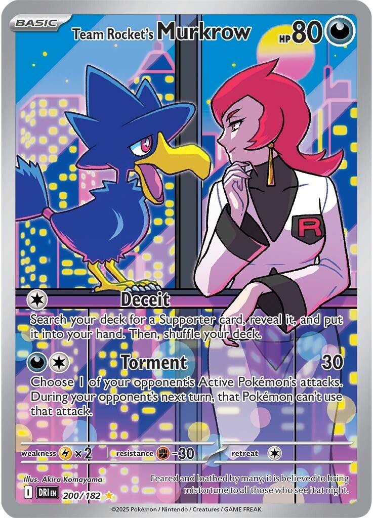 pokemon card murkrow POKMON CARD GAME s10a 044/071 C