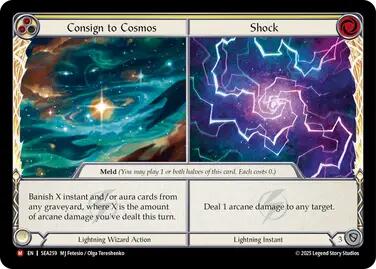 order mtg cards Consign to Cosmos // Shock [SEA259] (High Seas)