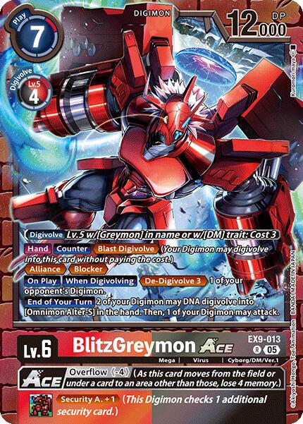 BlitzGreymon ACE [EX9-013] [Versus Monsters]