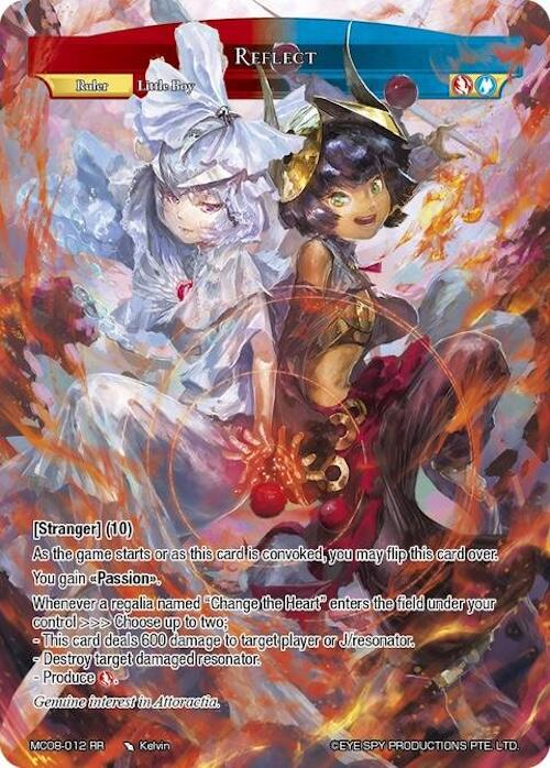 Reflect // Refrain (MC08-012 RR) [Alice Origin Memoria Cards]