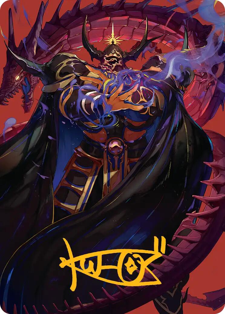 Golbez, Crystal Collector Art Card (Gold-Stamped Signature) [FINAL FAN