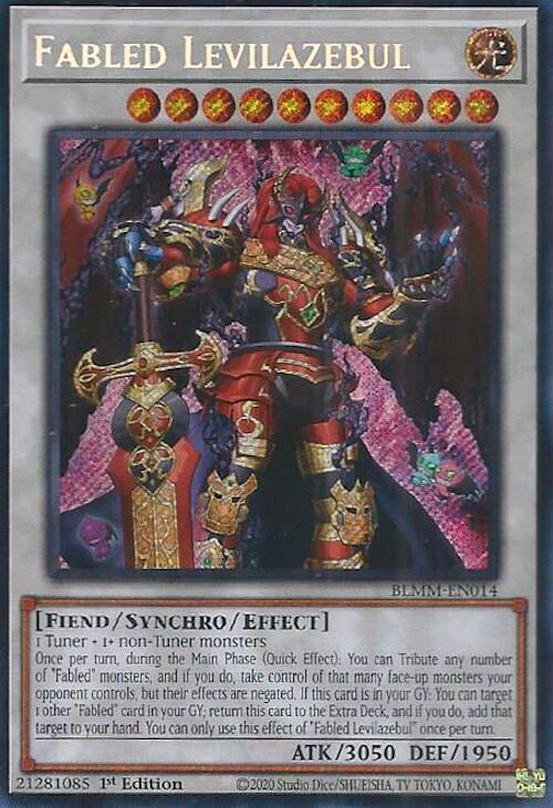 Fabled Levilazebul [BLMM-EN014] Secret Rare