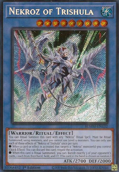 Yu-Gi-Oh! Nekroz Of Trishula (THSF-EN015) Secret Rare - 1st Edition Trading Card
