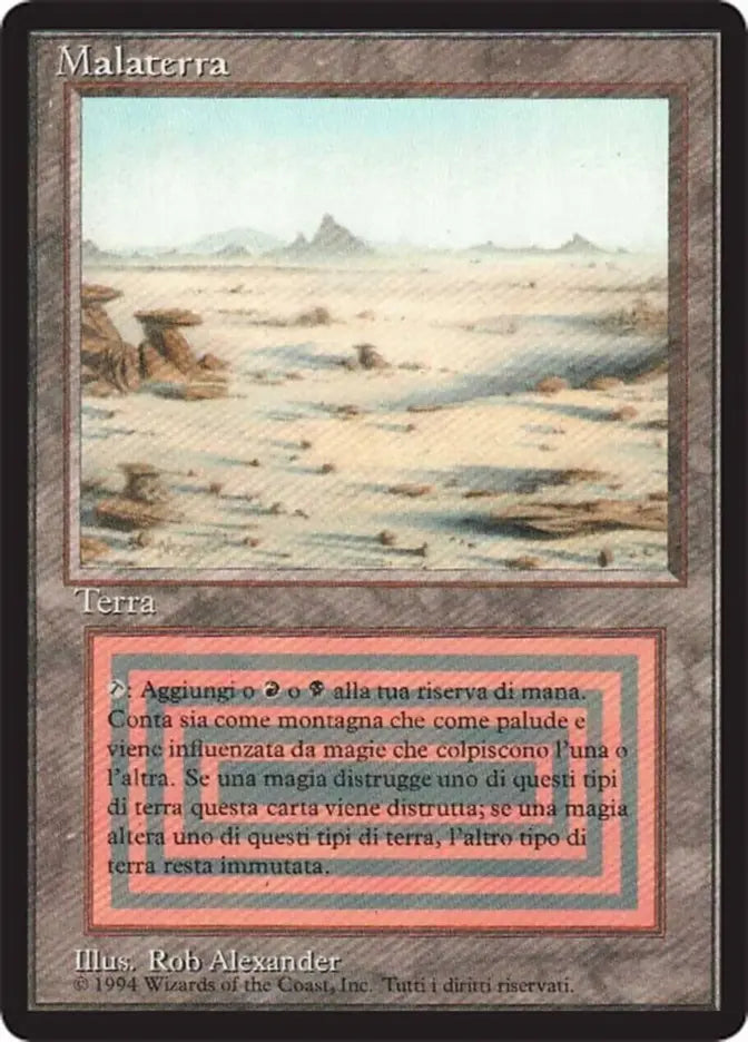 Badlands (Italian) [Revised Edition (Foreign Black Border)]
