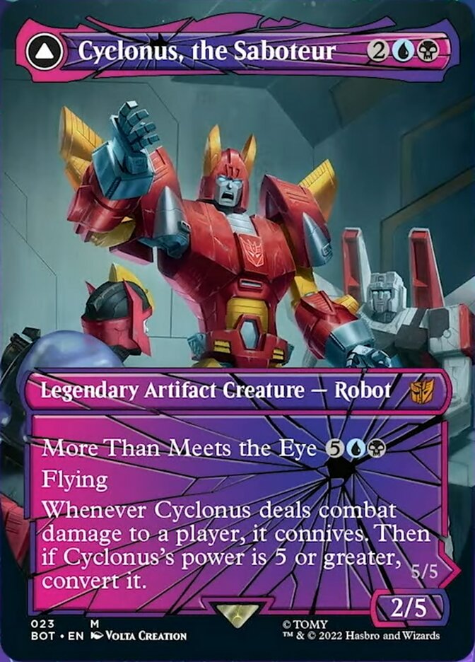 shattered glass mtg cards Jetfire, Ingenious Scientist // Jetfire, Air Guardian (Shattered Glass