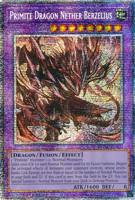 Primite Dragon Nether Berzelius (Starlight Rare) [DUAD-EN035] Starligh