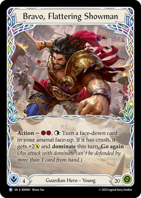 Bravo, Flattering Showman [BDD001] (Bravo Demo Deck)