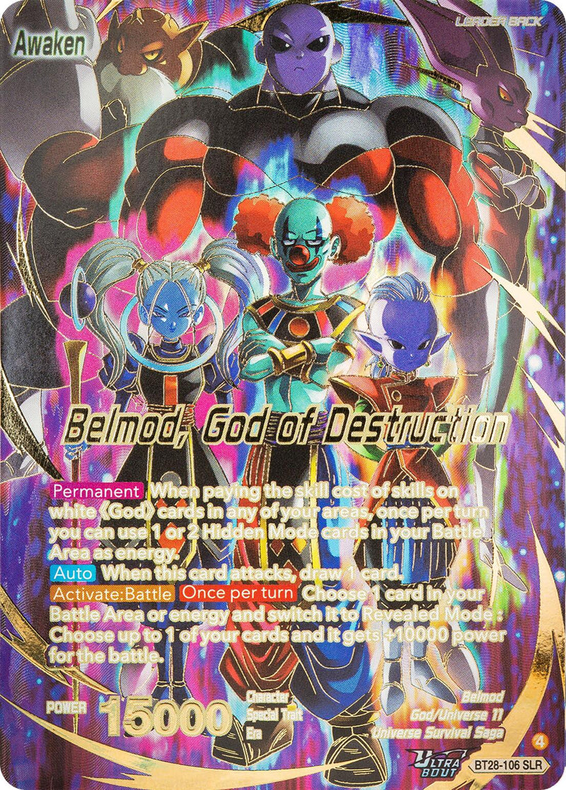Belmod // Belmod, God of Destruction (SLR) (BT28-106) [Prismatic Clash]