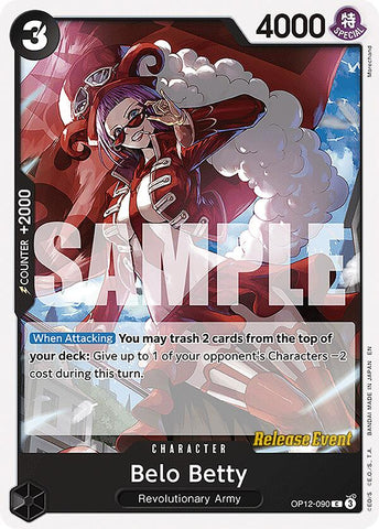 Belo Betty [Legacy of the Master Release Event Cards]