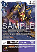 DeadlyAxemon [EX10-027] [Sinister Order]