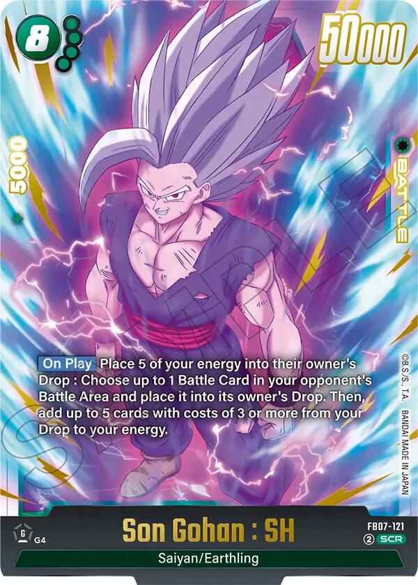 gohan dragon ball super card game TCG GameStop 2024 Dragon Ball Super
