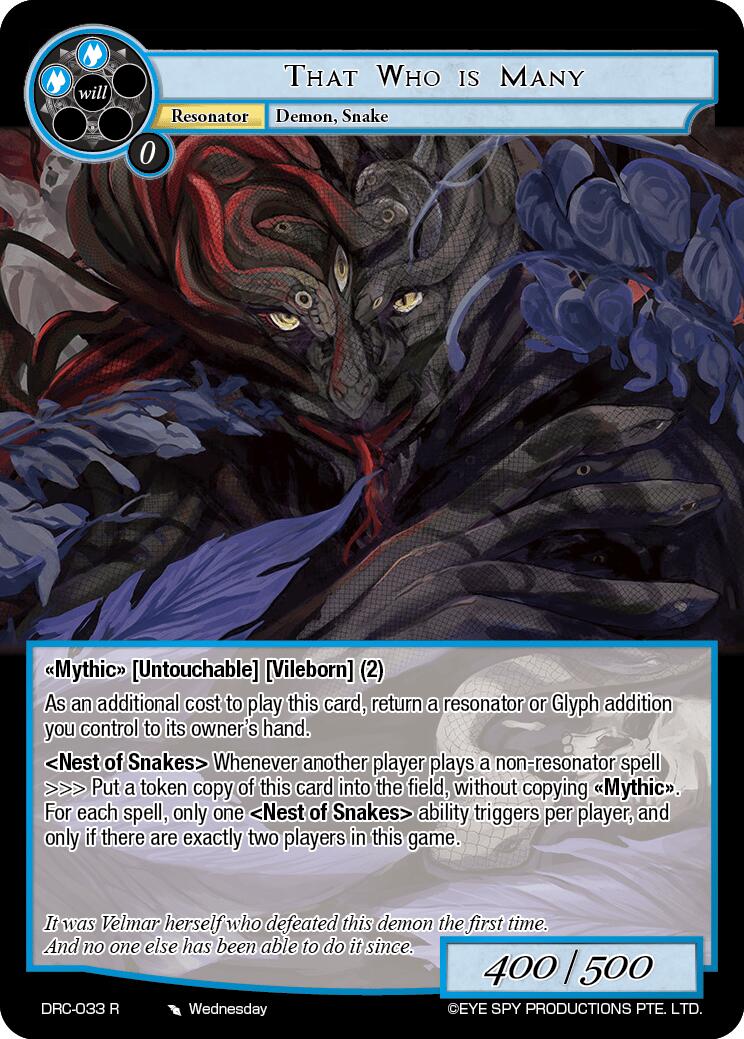 That Who is Many (DRC-033 R) [Descent into the Raven's Catacombs]