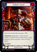 Sadistic Scowl [SUP095] (Super Slam)  Rainbow Foil