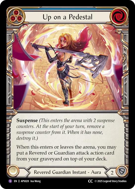 Up on a Pedestal [APS028] (Armory Deck: Pleiades)