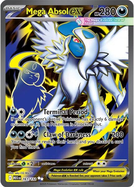 pokemon absol ex card Mega Absol ex SR 079/063 M1L Mega Brave