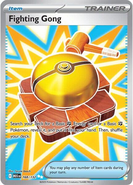 gold fighting energy pokemon card Pokmon Game PROMO 042/SV-P Basic 2020 Unnumbered Sword Fighting Gong (168/132) [Mega Evolution: