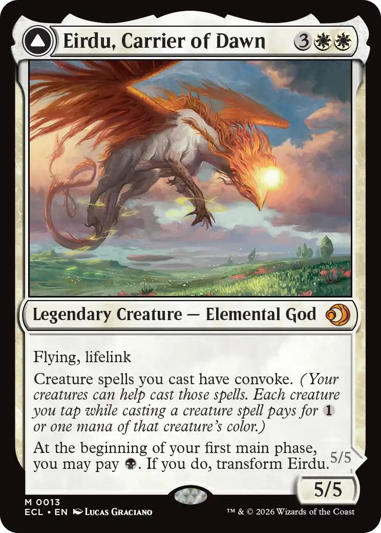 Eirdu, Carrier of Dawn [Lorwyn Eclipsed]