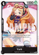 York [Carrying On His Will]