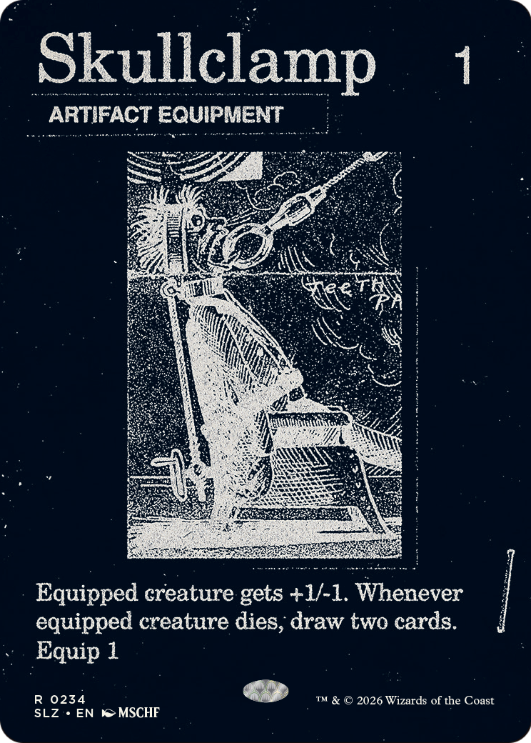 Skullclamp (0234) [Secret Lair x MSCHF: The Zeta Set]