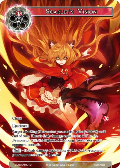 Scarlet's Vision (SOUVENIR019) [Promo Cards]