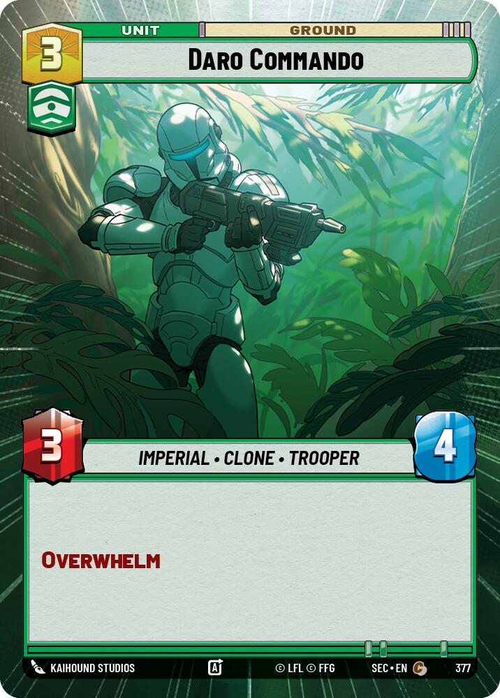 Daro Commando (377) (Hyperspace) (377) [Secrets of Power]