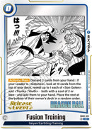 Fusion Training [Manga Booster 02 Release Event Cards]
