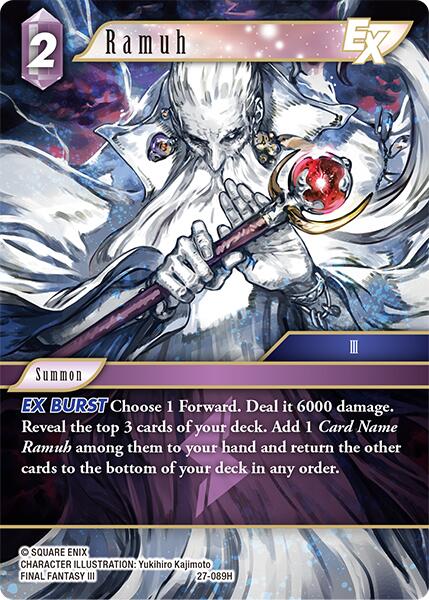 Ramuh EX [Journey of Discovery]