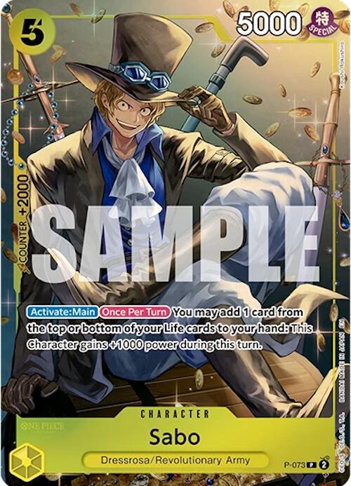 sabo one piece card game Start Deck Red Black ST-35 Up to 1 of your Characters gains +2000 power until the start of your next turn One Piece Kingdoms of Intrigue