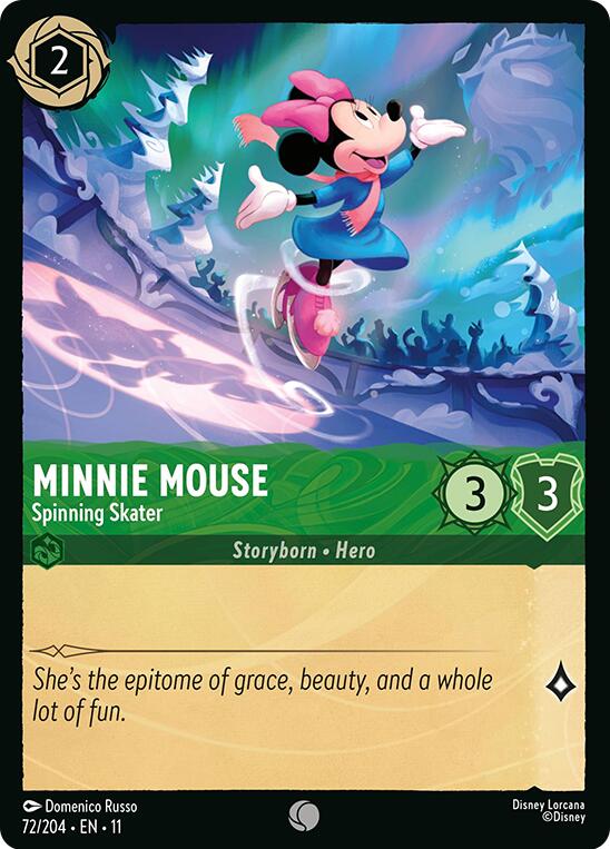 ☆minnie☆プロフ必読 Disney Lorcana Minnie Mouse: Sweetheart Princess Iconic Fabled 241