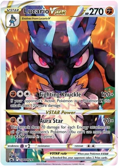 Lucario VSTAR (SWSH291) [Sword & Shield: Black Star Promos]