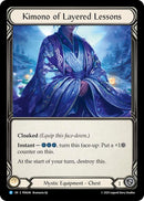 Kimono Of Layered Lessons [PEN266] (Compendium of Rathe)  Cold Foil