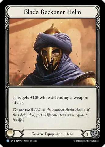 Blade Beckoner Helm [SEN003] (Silver Age Chapter 2)