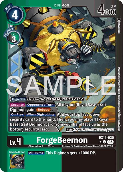 ForgeBeemon [EX11-030] (Limited Foil) [Dawn of Liberator]