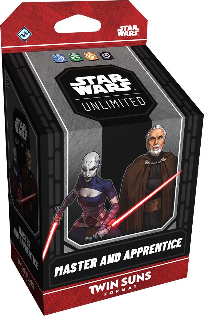 Star Wars Unlimited: Twin Suns Starter Deck: Master and Apprentice