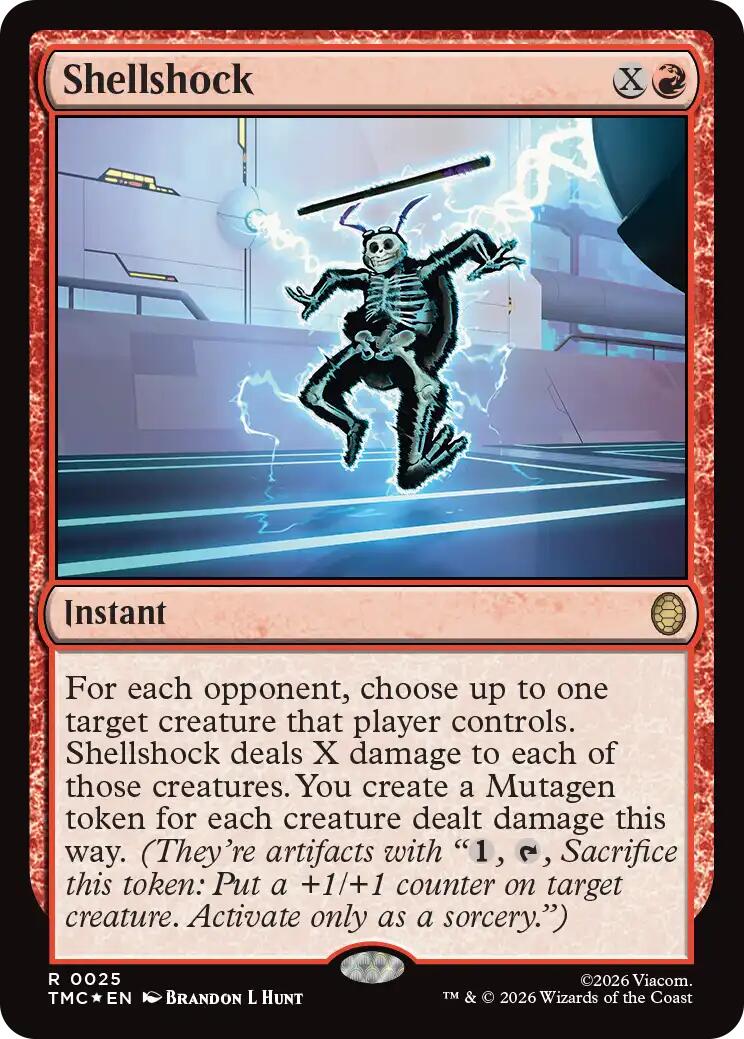 Shellshock (Surge Foil) [Teenage Mutant Ninja Turtles Commander]