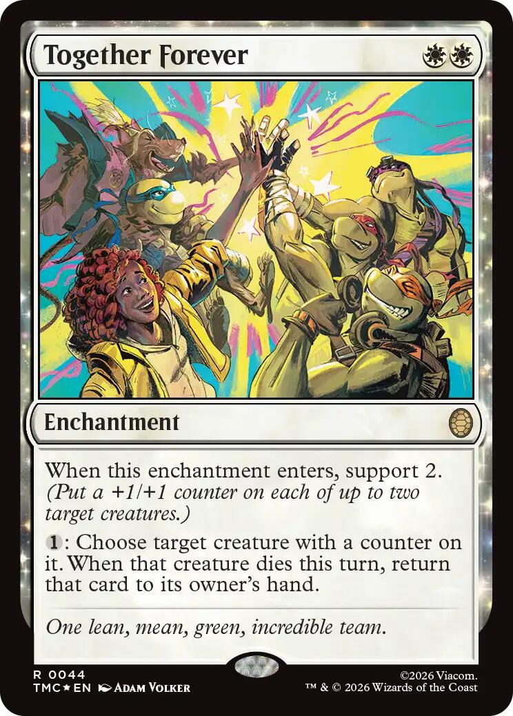 Together Forever (Surge Foil) [Teenage Mutant Ninja Turtles Commander]