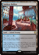 Sunken Hollow (Surge Foil) [Teenage Mutant Ninja Turtles Commander]