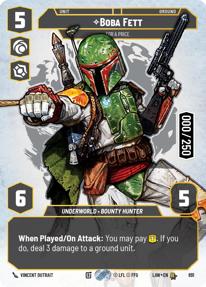 Boba Fett - For a Price (Serialized) (891) (891) [A Lawless Time]