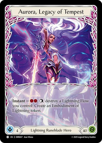 Aurora, Legacy of the Tempest [OMN047] (Omens of the Third Age)