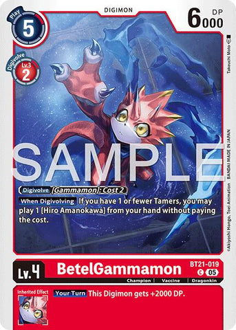 BetelGammamon [BT21-019] (Reprint) [Advanced Booster Digimon Generation]