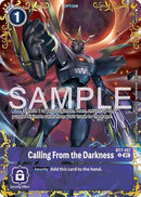 Calling From the Darkness [BT7-107] (Alternate Art) [Dual Revolution]