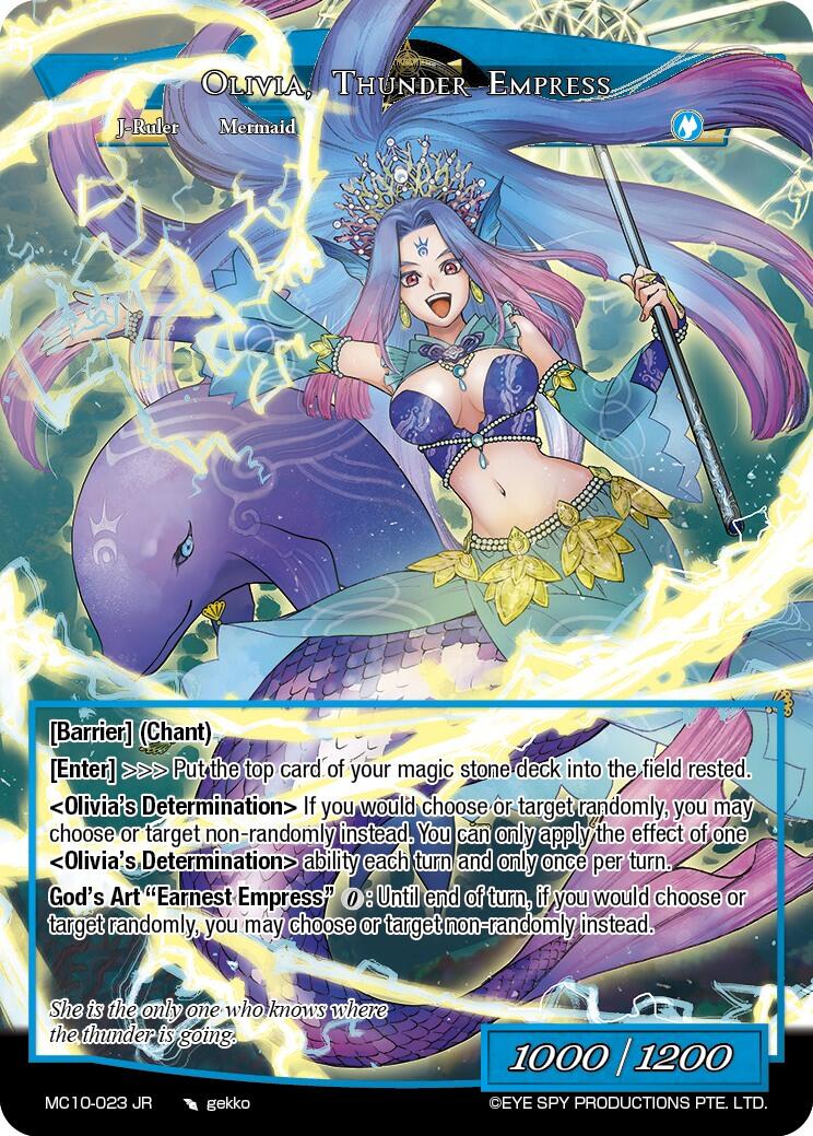 Olivia Thunder Empress (MC10-023 JR) [Memoria Collection 10]