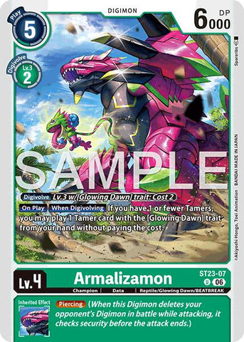 Armalizamon [ST23-07] [Starter Deck: Beatbreak]
