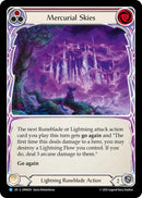 Mercurial Skies (Red) [OMN059] (Omens of the Third Age)  Rainbow Foil