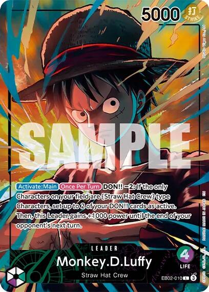 Monkey.D.Luffy (Official Playmat Limited Edition Vol.5) [One Piece Pro