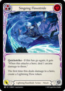 Singeing Flowstride (Yellow) [OMN072] (Omens of the Third Age)  Rainbow Foil
