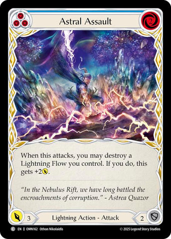 Astral Assault (Blue) [OMN162] (Omens of the Third Age)