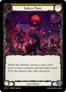 Induce Panic (Yellow) [OMN246] (Omens of the Third Age)  Rainbow Foil