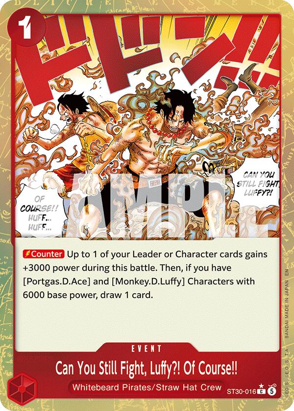 Can You Still Fight, Luffy?! Of Course!! (Parallel) [Starter Deck EX: Gear 5]